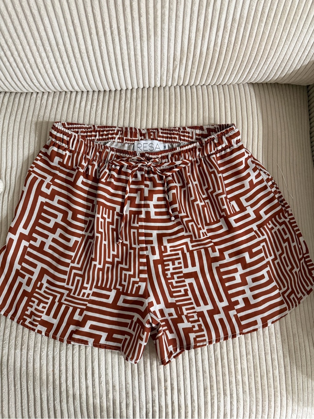 RESA Matching cover up set, button up shirt and shorts